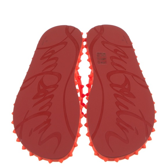 Christian Louboutin Rubber Flip Flops - Picture 4 of 5